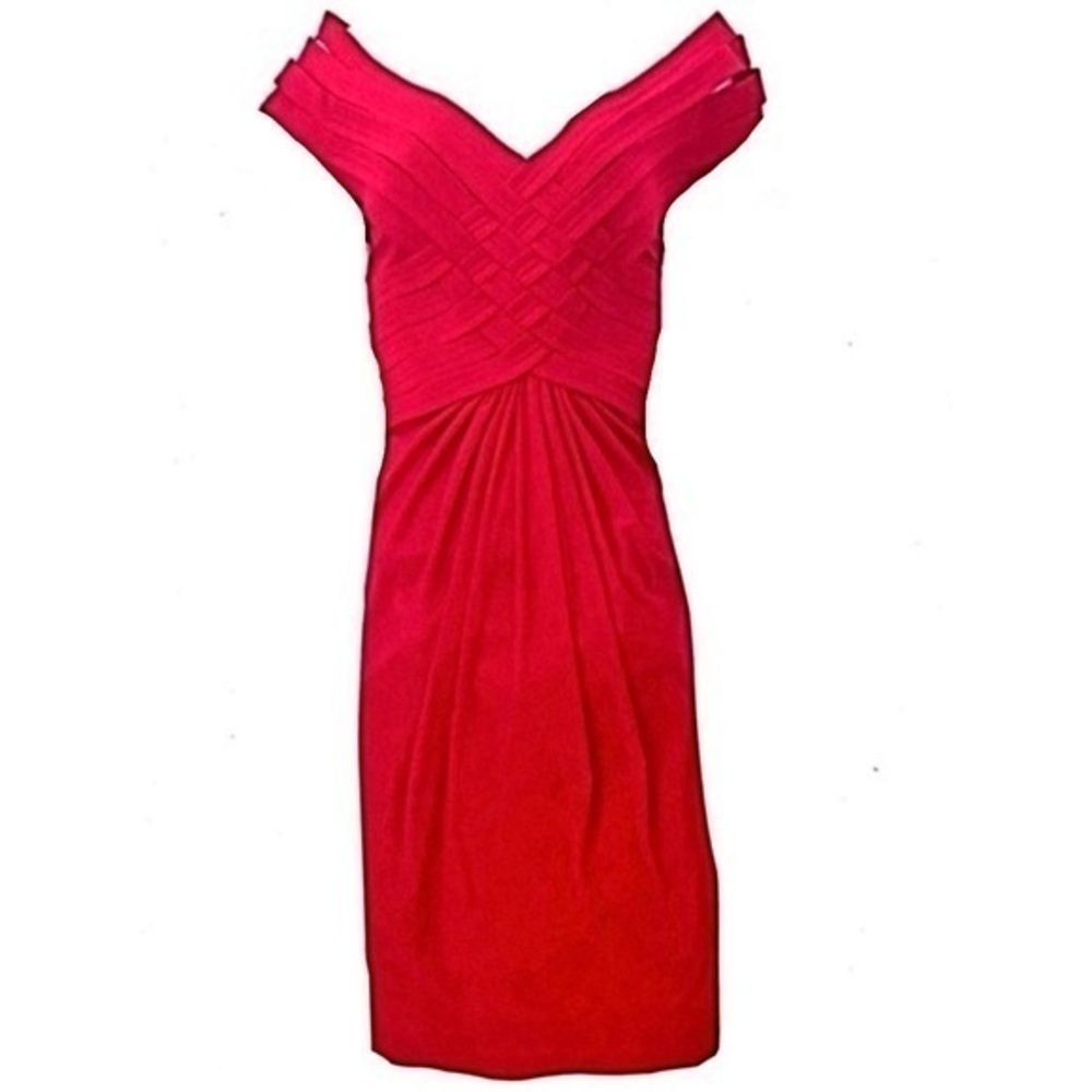 Bandage Dress in Vibrant Ruby!